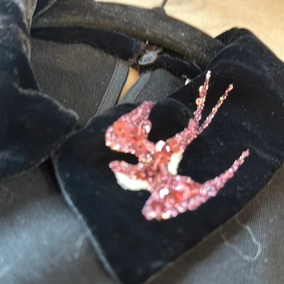 Miu Miu Black Boxy Blouse with Peter Pan Collar - Picture 3 of 10